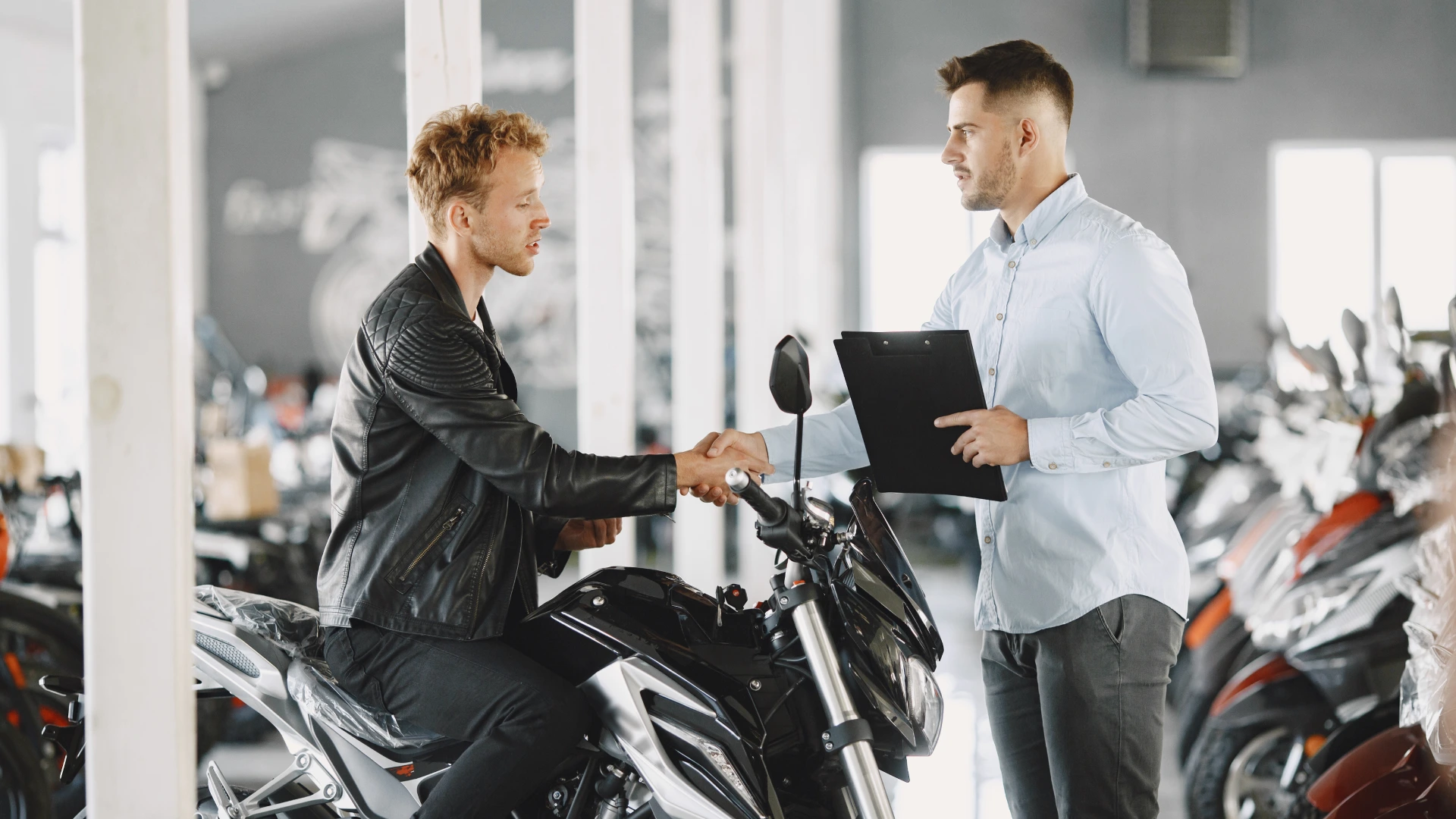The purchase of a pre-owned motorcycle offers several advantages over the purchase of a new motorcycle.