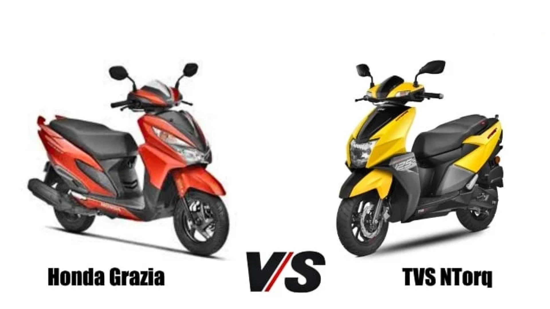 Honda Grazia 125 vs TVS NTORQ 125